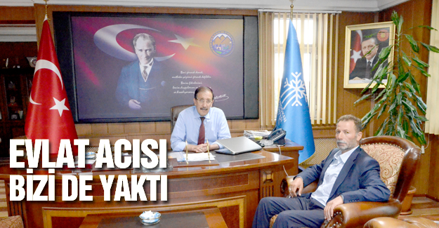 Şehit babasından Bulutlar'a ziyaret