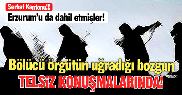 Bölücü örgüte 'kanton' darbesi!