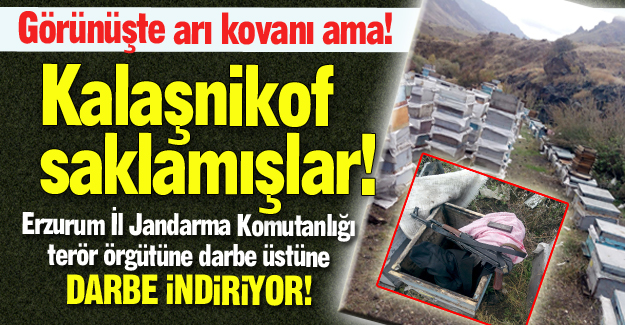 Köprüköy'de terör operasyonu!