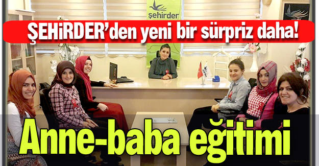 ŞEHİRDER hizmete doymuyor...