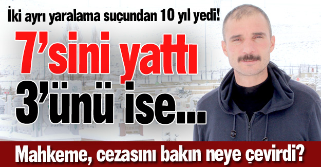 Bakın cezasını nasıl çekiyor?