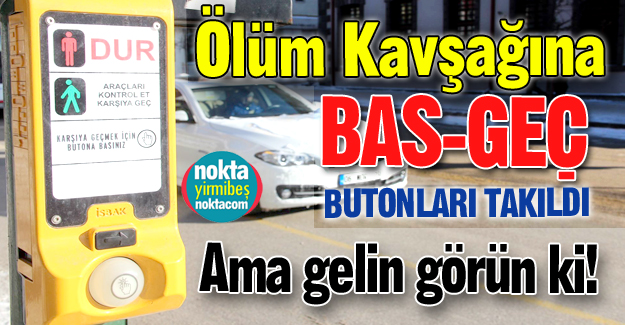 Ölüm kavşağındaki gariplik!