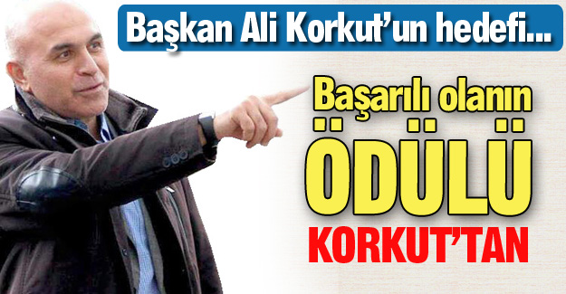 Ödülünü Korkut verecek