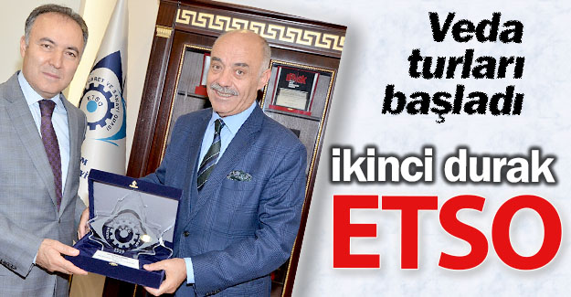ETSO'da veda buluşması