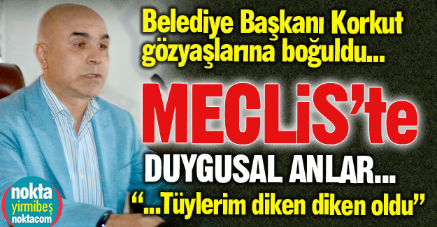 Hüngür hüngür ağladı!