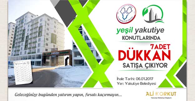 Yeşil Yakutiye'de ihale zamanı