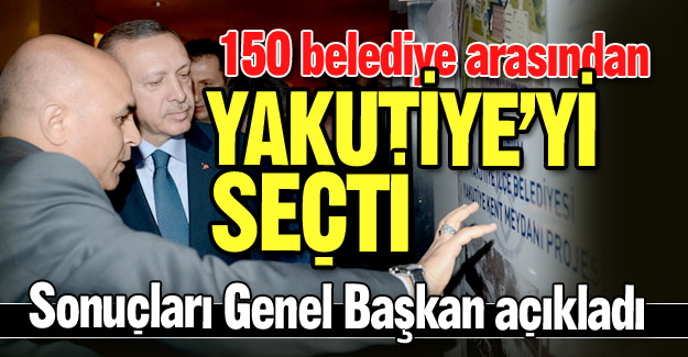 150 belediye arasından seçildi