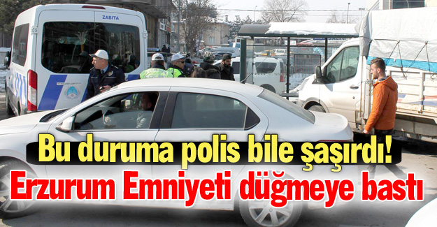 Emniyet düğmeye bastı!