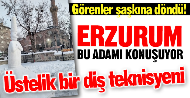 Görenleri şaşkına çevirdi!