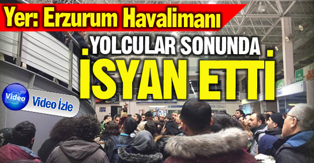 Yolcular isyan etti!