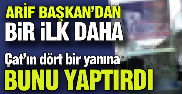 Çat Belediyesi'nden bir ilk daha!