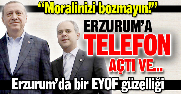 Erzurum'da bir EYOF güzelliği daha!