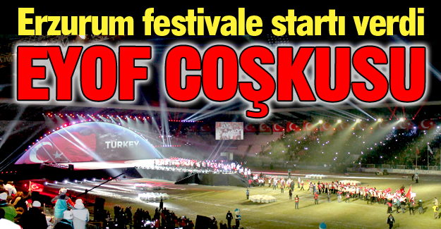 Erzurum'da festival başladı