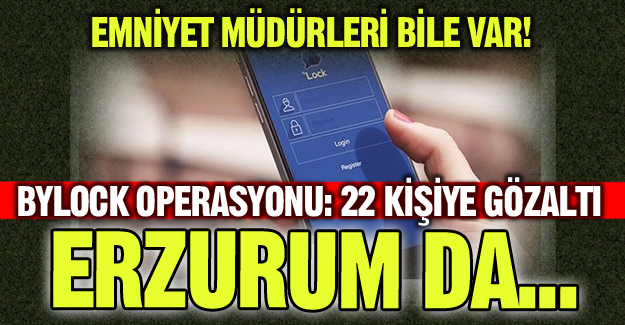FETÖ'ye Bylock darbesi!
