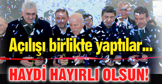 Hayırlı olsun!..