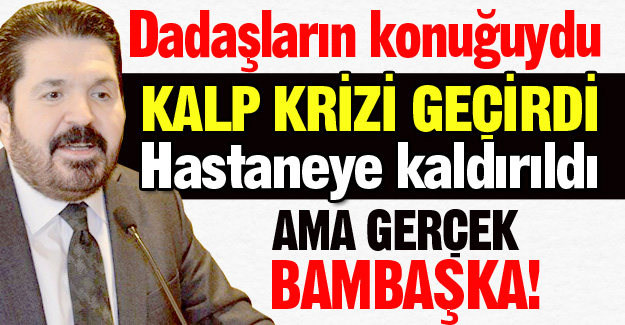 Olayın aslı bambaşka!..