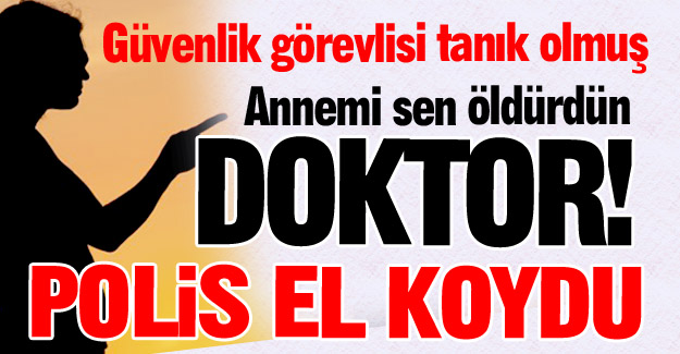 Polis olaya el koydu!