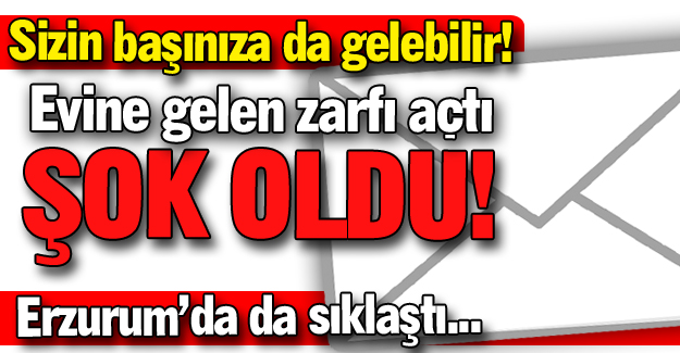 Sizin başınıza da gelebilir!