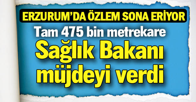 Bakan Akdağ müjdeyi verdi
