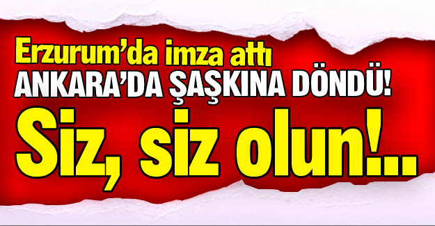 Bir imza attı, perişan oldu!