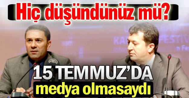 Bunu hiç düşündünüz mü?