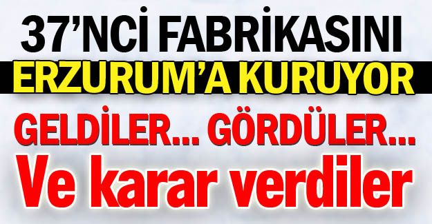 Erzurum'da karar kıldılar...