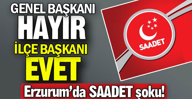 Genel Başkan'a rest çekti!