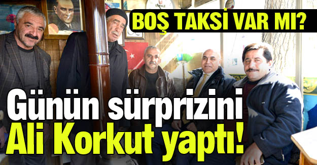Günün sürprizini o yaptı!..