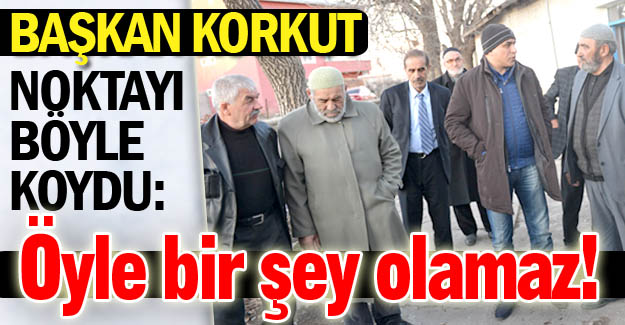 Kesinlikle tahammülümüz yok!