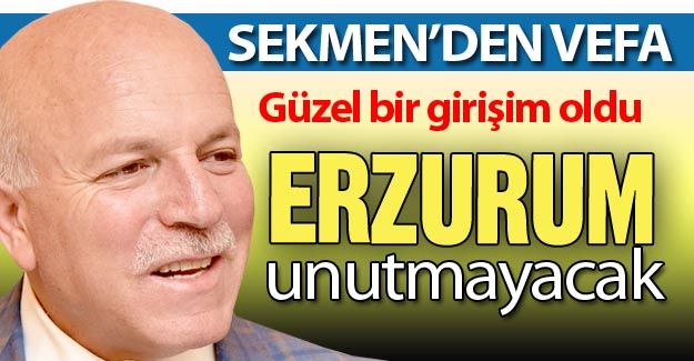 Sekmen'den vefa,..