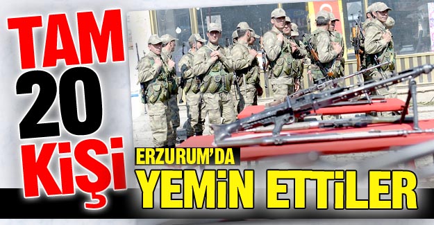 Yemin edip göreve başladılar!