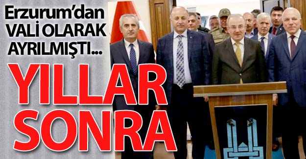 Yıllar sonra Erzurum'da...