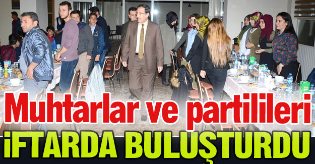 Palandöken'de iftar buluşması