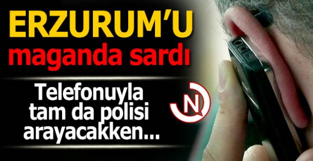 Erzurum'u maganda sardı!
