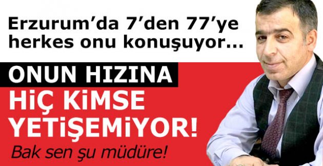 Okul müdürü değil, sanki!..