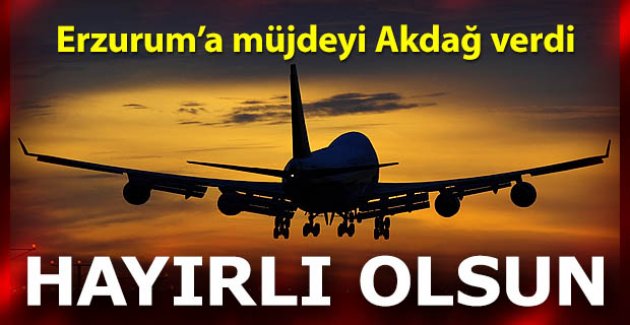 Müjdeyi Recep Akdağ verdi