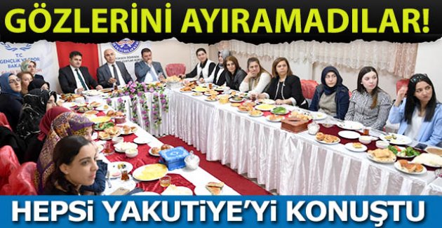 Gözlerini ayıramadılar!