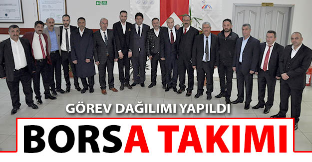 ETB'de görev dağılımı yapıldı
