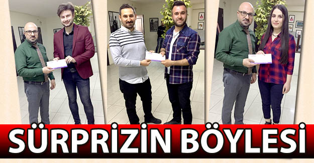 Sürpriz dediğin böyle olur!..