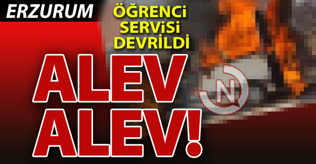 Erzurum'da yürekler ağza geldi!..