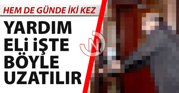 Yardım eli işte böyle uzatılır!..