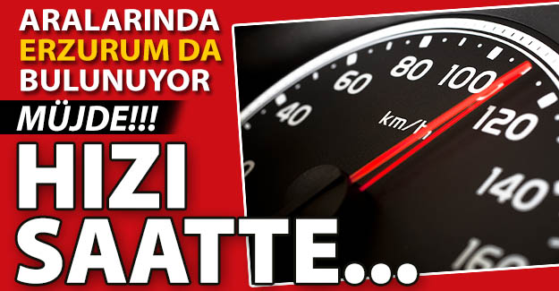 Hızı saatte tam!..