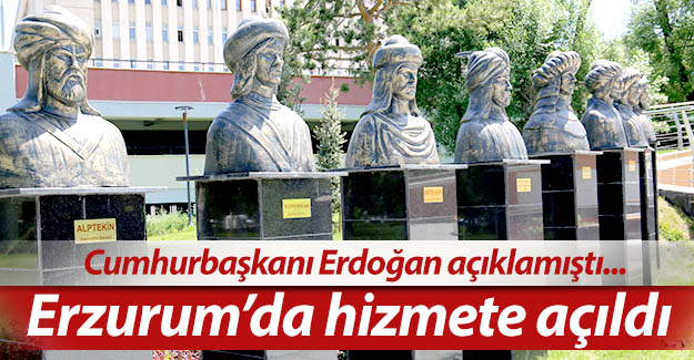 Erzurum'da hizmete girdi bile...