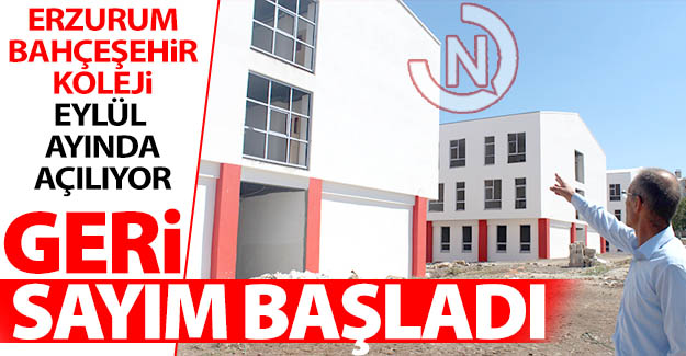 Bahçeşehir'de geri sayım başladı...