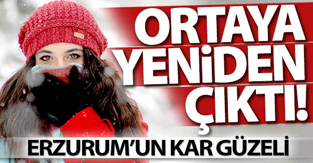 Kar prensesi yeniden ortaya çıktı!..