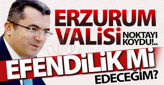 Vali Memiş noktayı böyle koydu!..