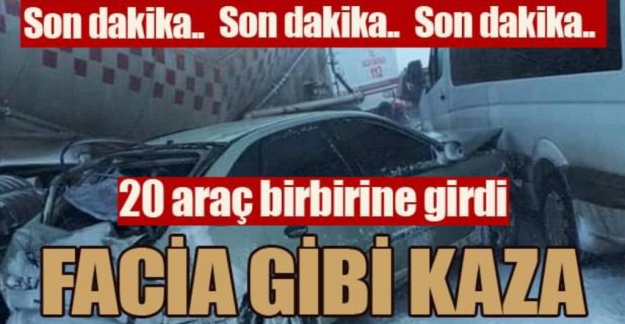 Erzurum’da facia gibi kaza! Erzurum’da facia gibi kaza!