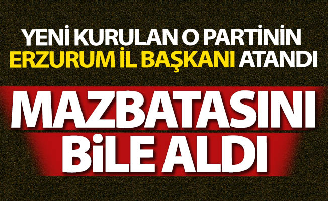 Mazbatasını bile aldı!