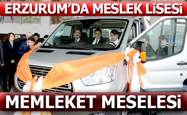 "Meslek Lisesi, Memleket Meselesi"