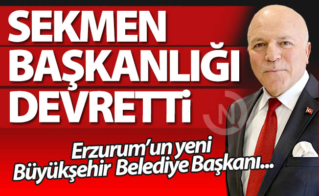 Büyükşehir'de başkan değişti!